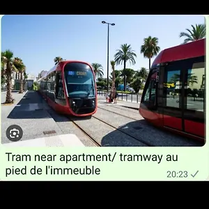  Appartement Grand Appartement, 2 Ou 3 Ou 4 Pieces, Tramway Sur Place, Proche Gare Sncf St Augustin 5 Min, Aeroport A 7 Min, Ou Allianz Riviera 10 Min, Palais Nikaia 2 Min , Supermarche Sur Place, Parking Possible Si Disponible Ou Payant A 1000 Metre